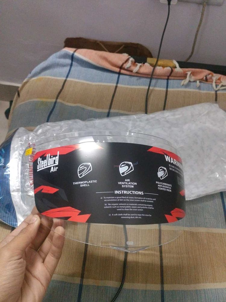 brand new Steelbird SBA20 CLEAR VISOR