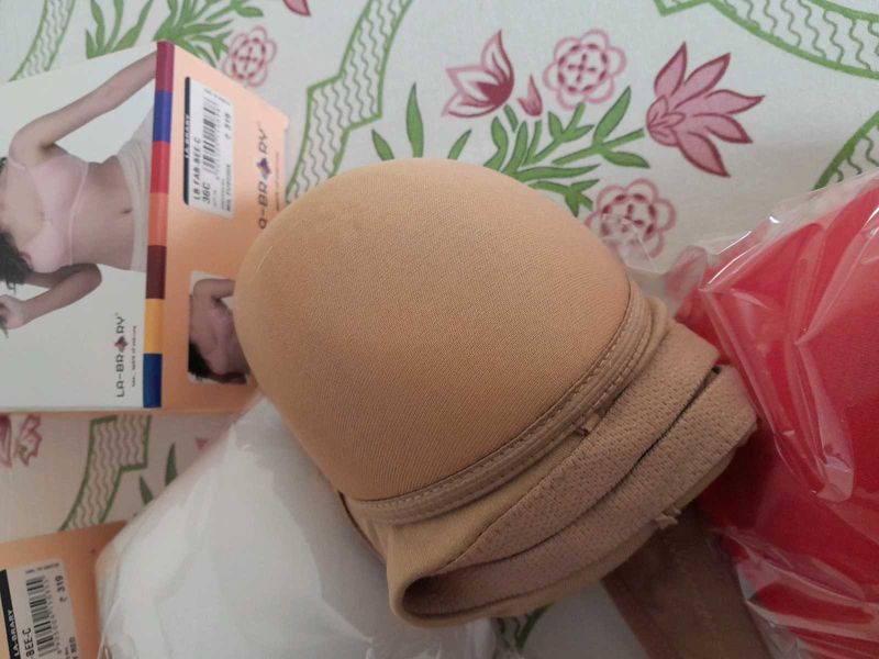 Comfortable Beige Bra