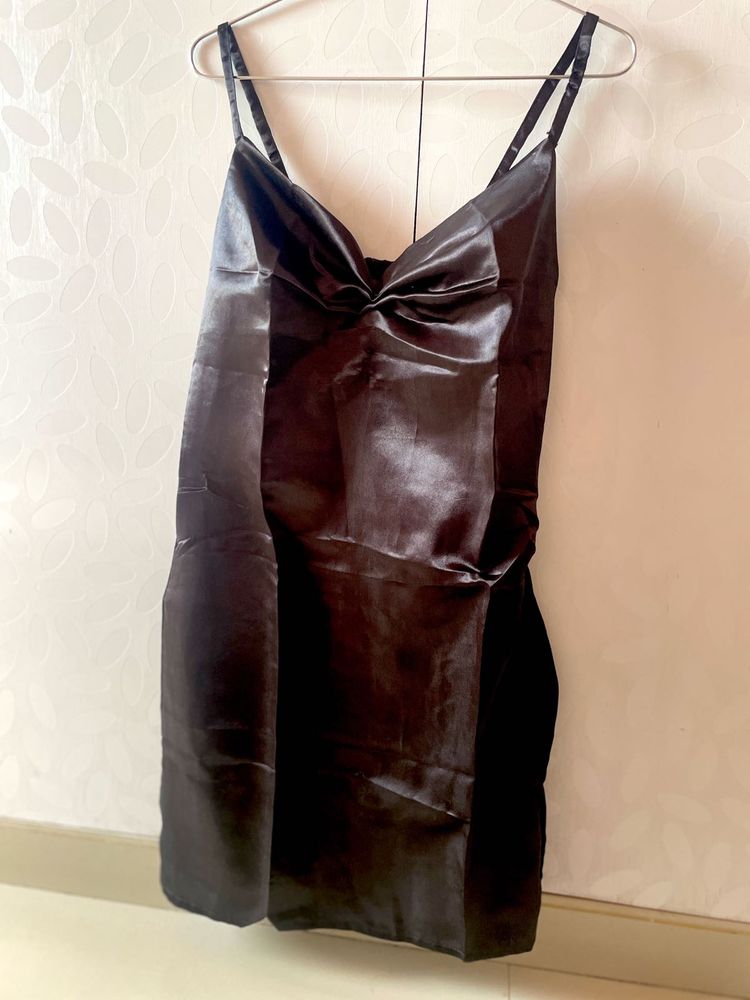 Black Satin Nightwear
