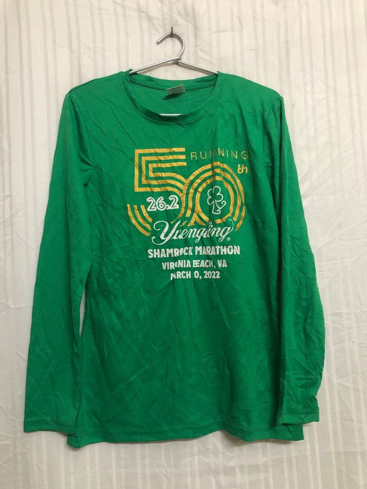 J&amp;A Racing Green Long Sleeve T Shirt