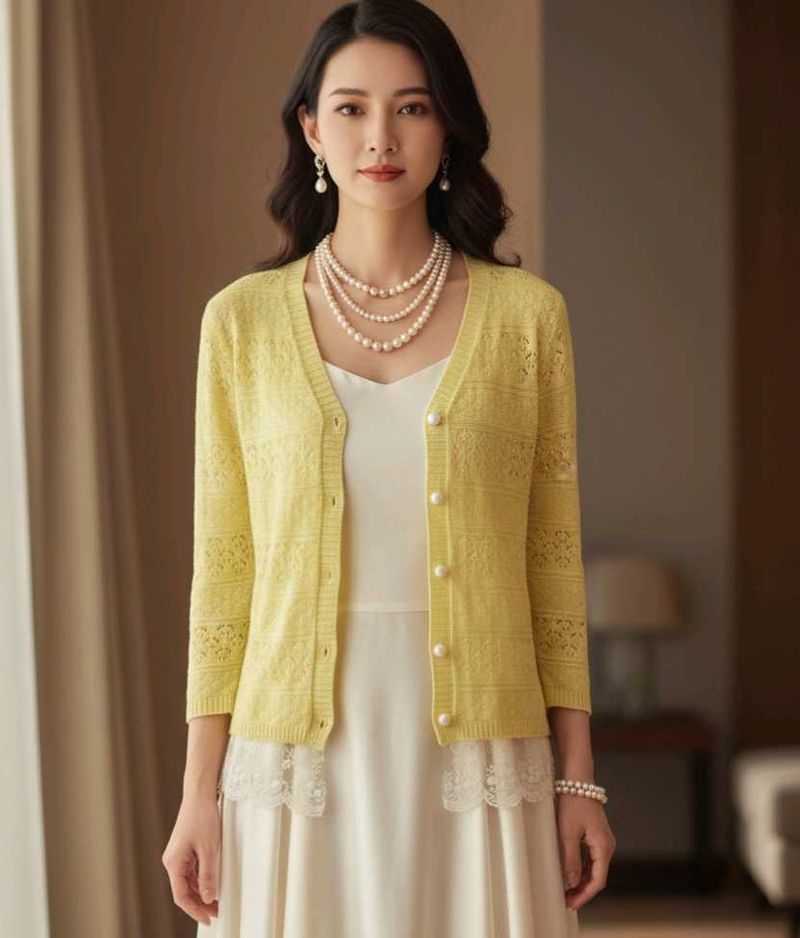 Crotchet Yellow Top