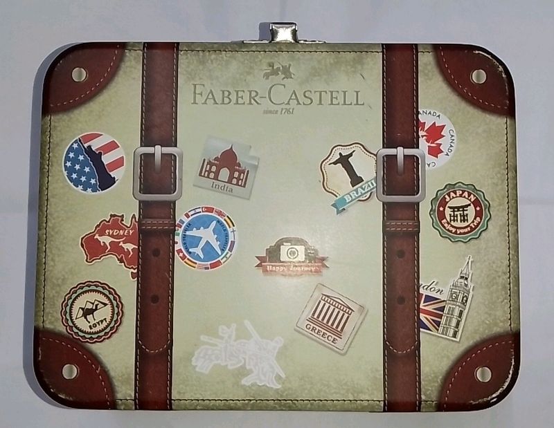 Faber-Castell Connector Pen Set in Tin sketch pens