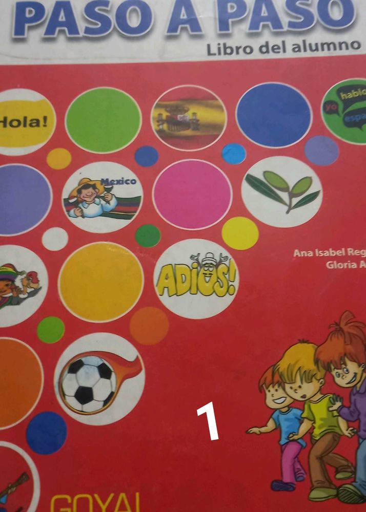 5 Spanish Books,like New