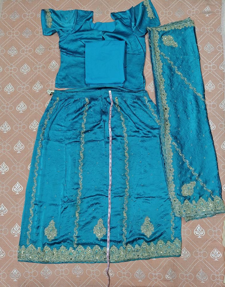 PEACOCK HEAVY LEHENGA SET