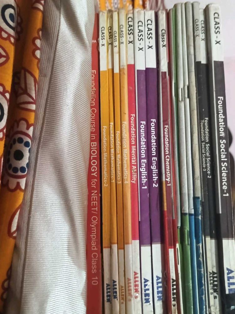 10thNEET Allen Foundation Books. 2024 10th