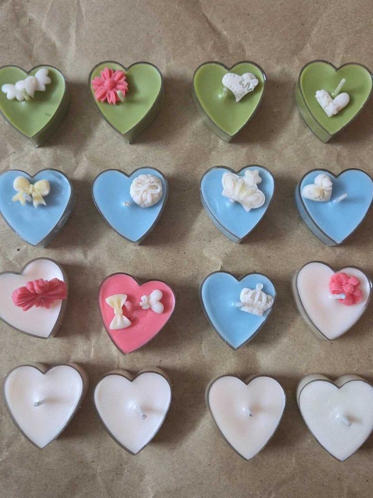 Heart Shaped Decorative Scented Candle Tea Lights