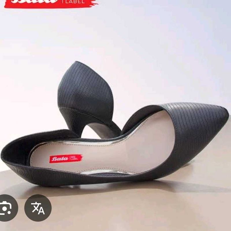 Bata Black Pointed Heels