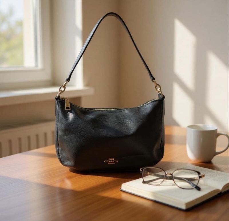 COACH 2 Way Leather Bag