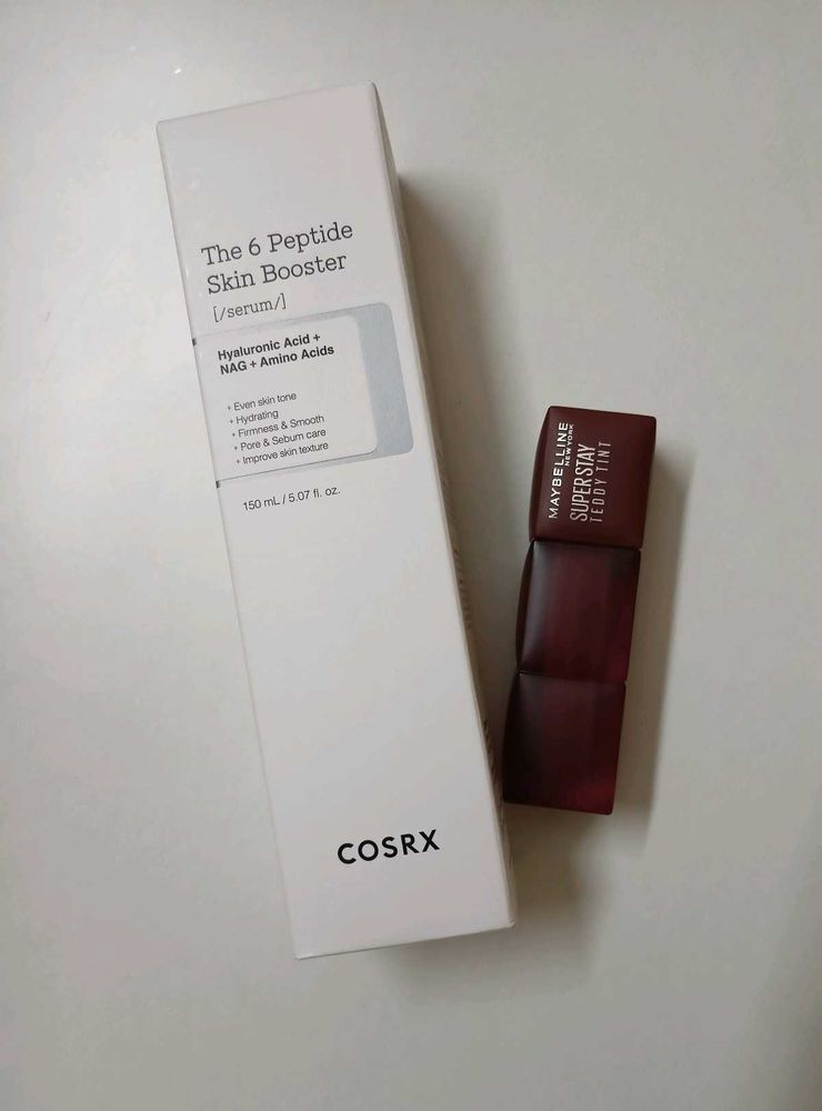 COSRX Serum &amp; Maybelline Teddy Tint