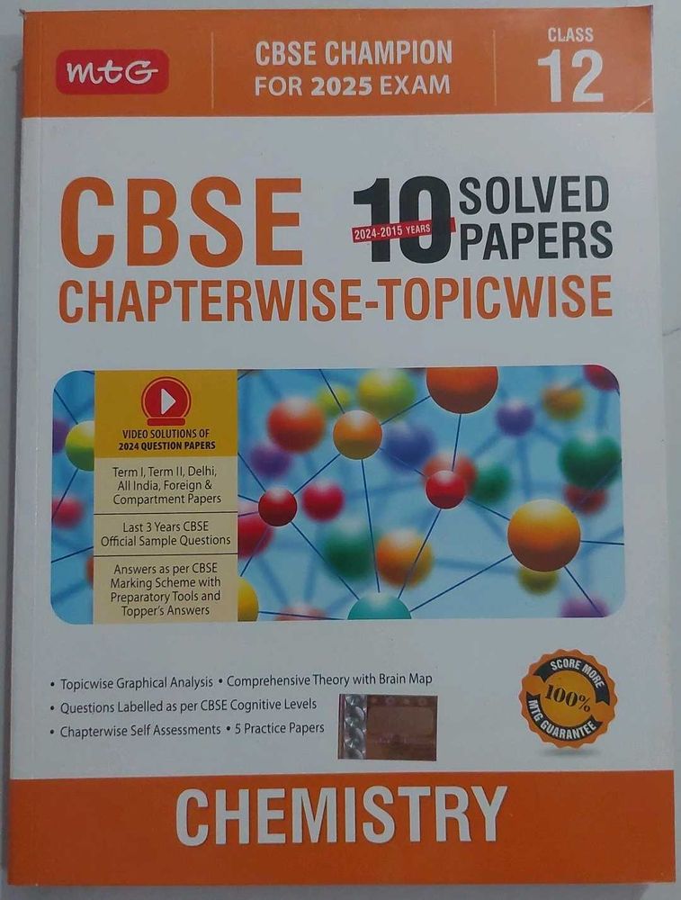 CLASS 12 CHEMISTRY QUESTION BANK CBSE