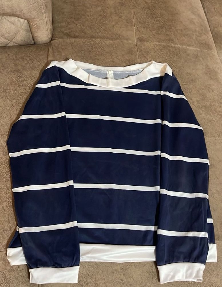 Striped Long Sleeve Top