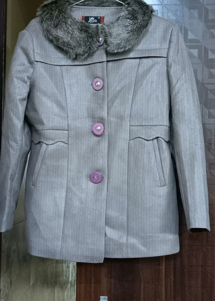 Leather Blazer Style Jacket