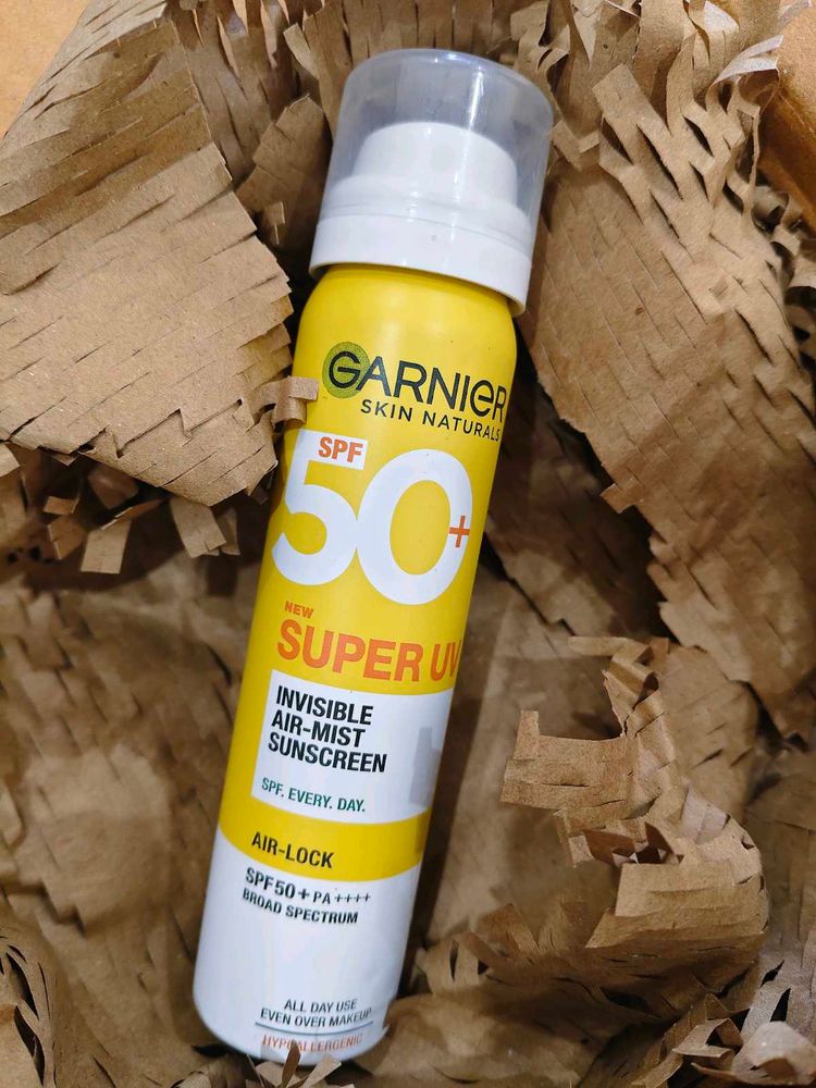 Garnier Sunscreen spray SPF50 just for 160/-😱🎉🎊