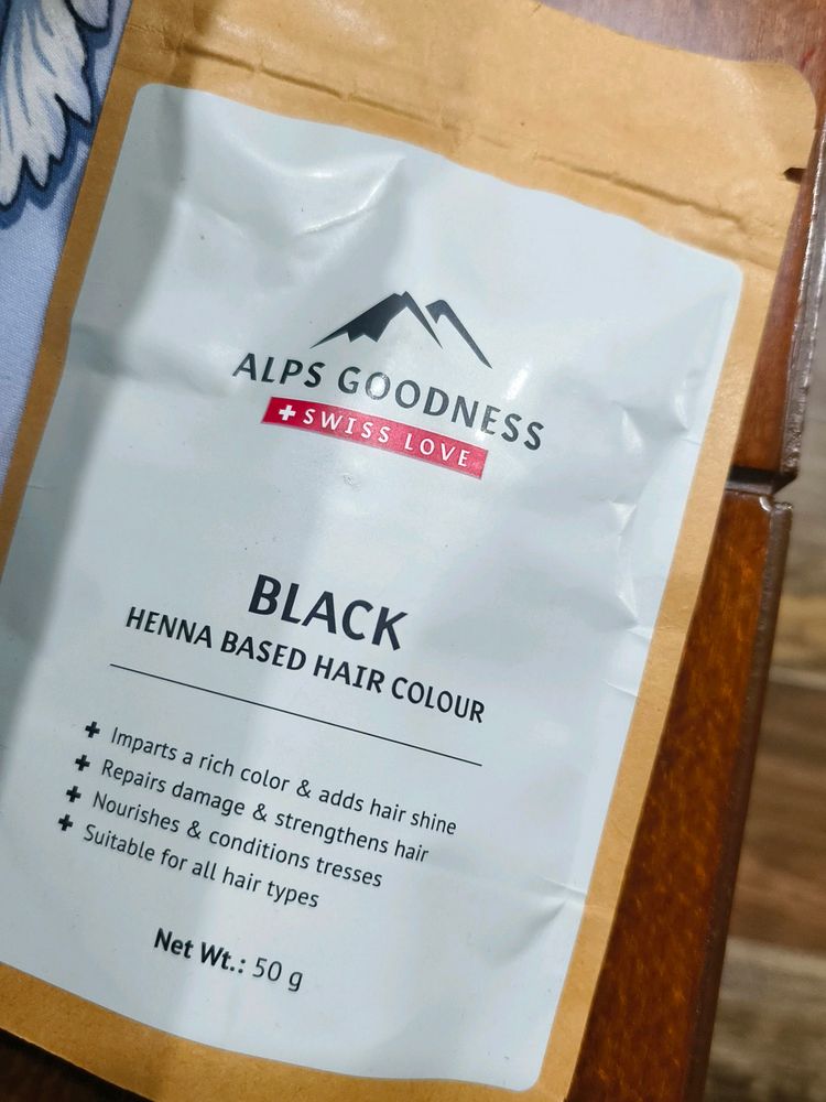 Alps Goodness Black Hair Colour
