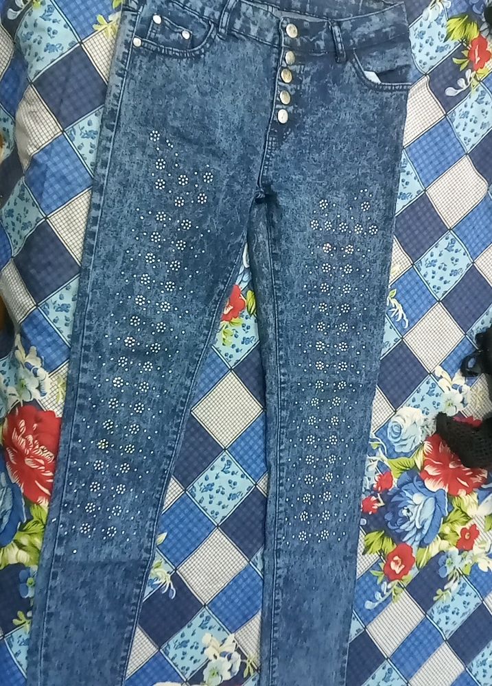 Navy Blue Jeans