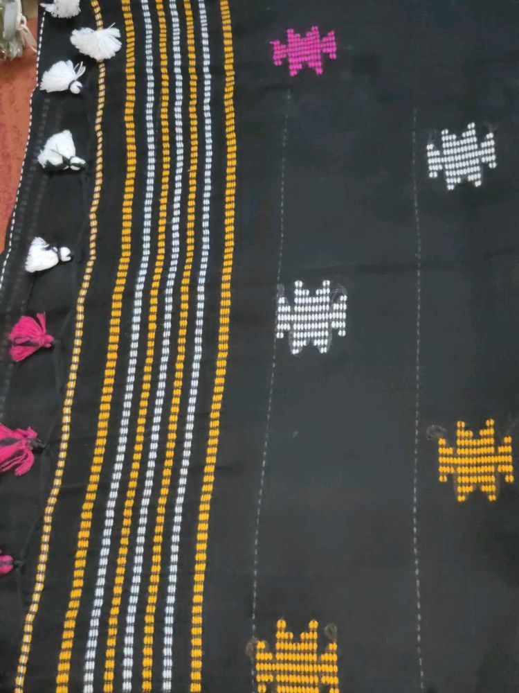 Elegant Black Saree