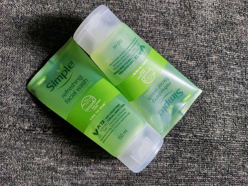 Simple  facewashes