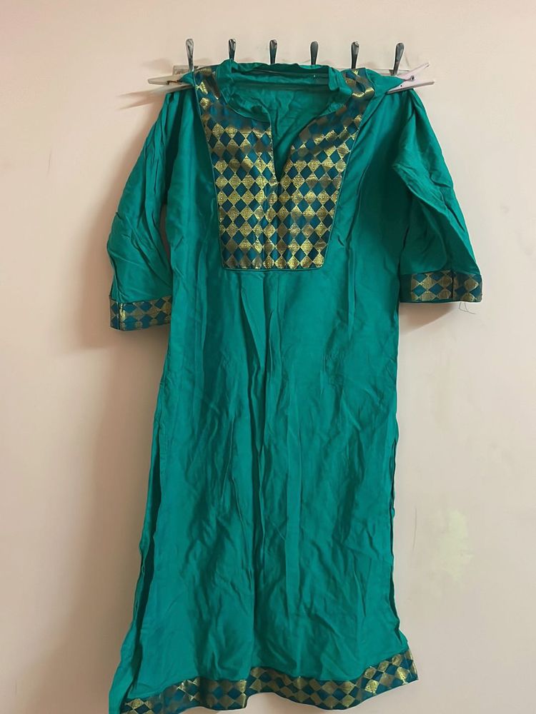 Elegant Green Kurta