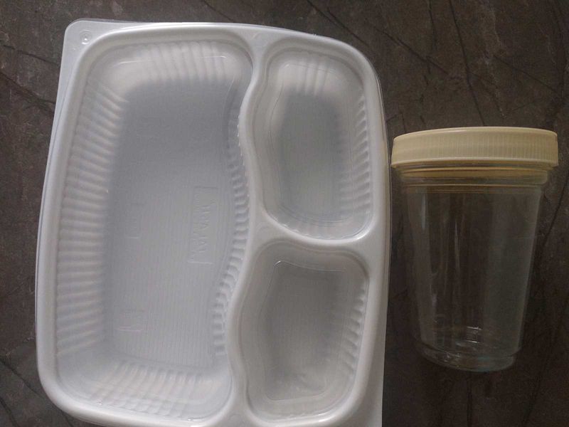 Combo 50 - 45 Glass + 5 Tiffin (Meal Box)