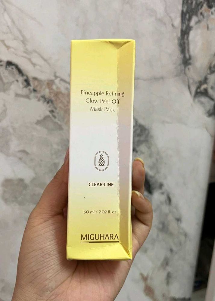 Miguhara Pineapple Glow Peel Off Mask | Kbeauty