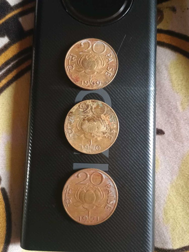 Vintage Brass  LOTUS Collectors Coins