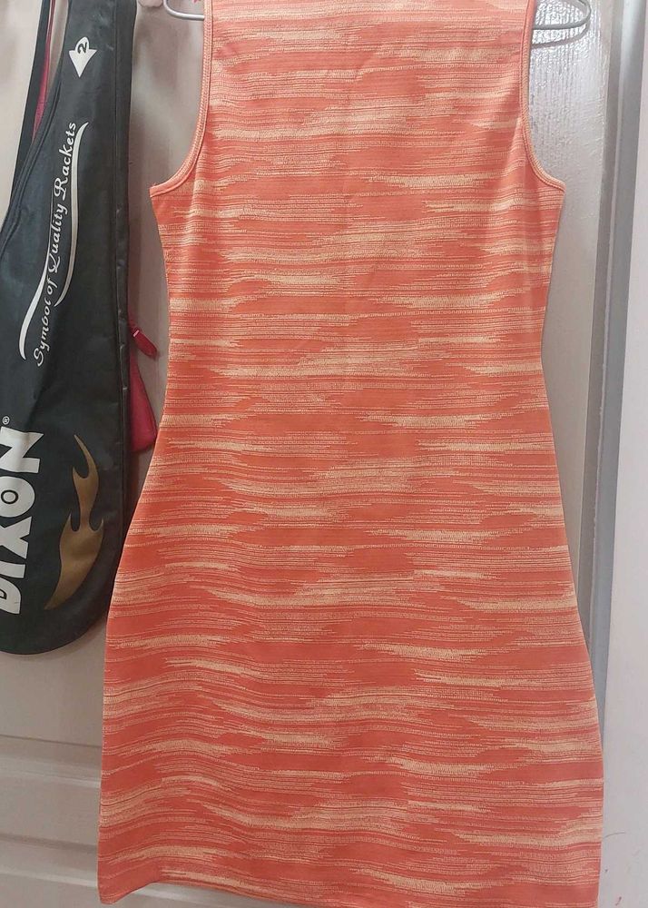 🧡Orange Casual Dress😍