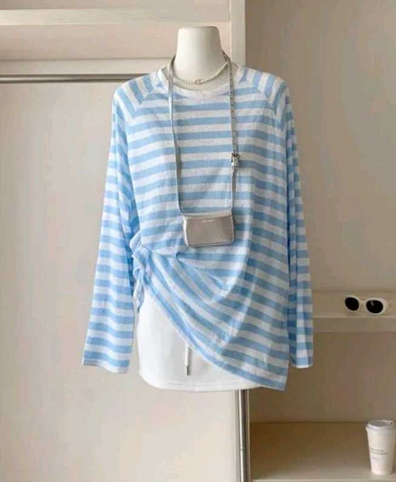 Striped Long Sleeve Top