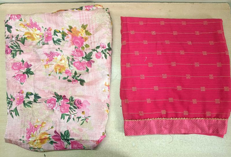 2 Set of Wedding style saree.