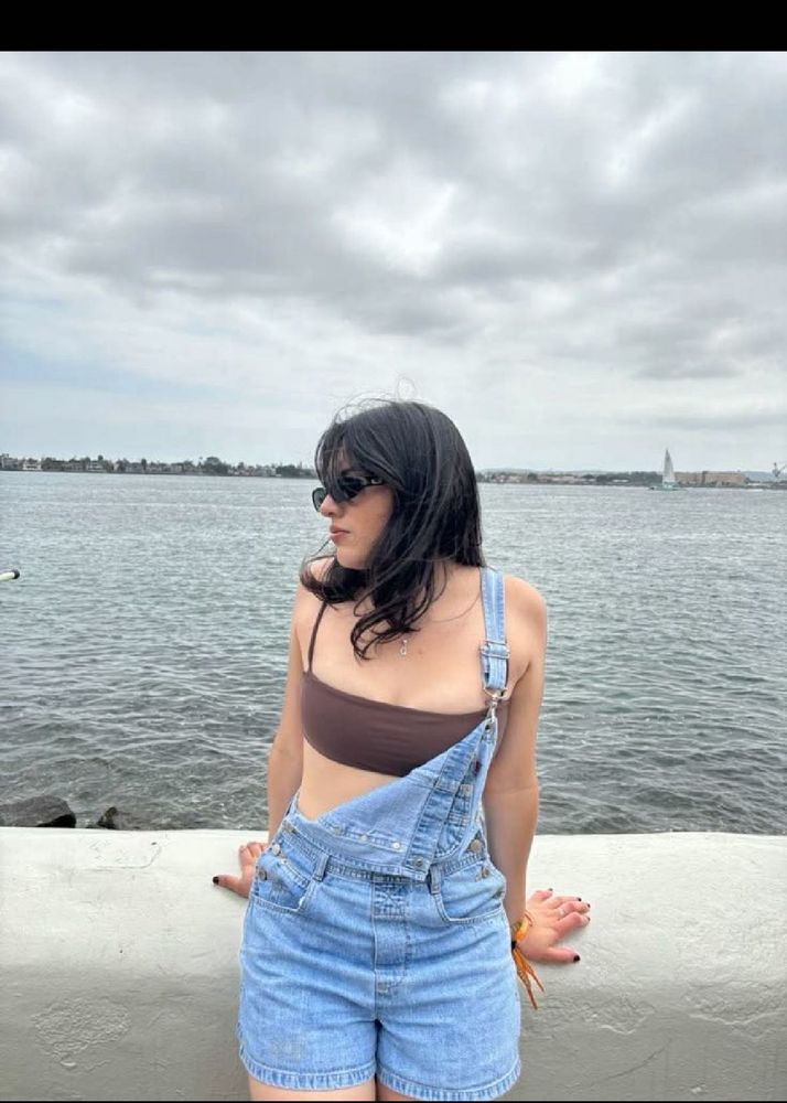 Koovs Denim Overalls/Dungaree❤️‍🔥 | FrayedHem