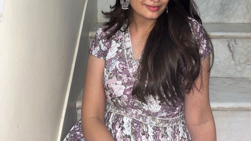 Floral Print sharara dress