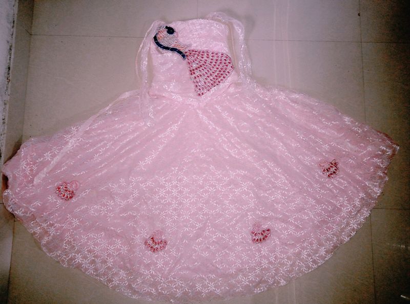 very pretty pink gown