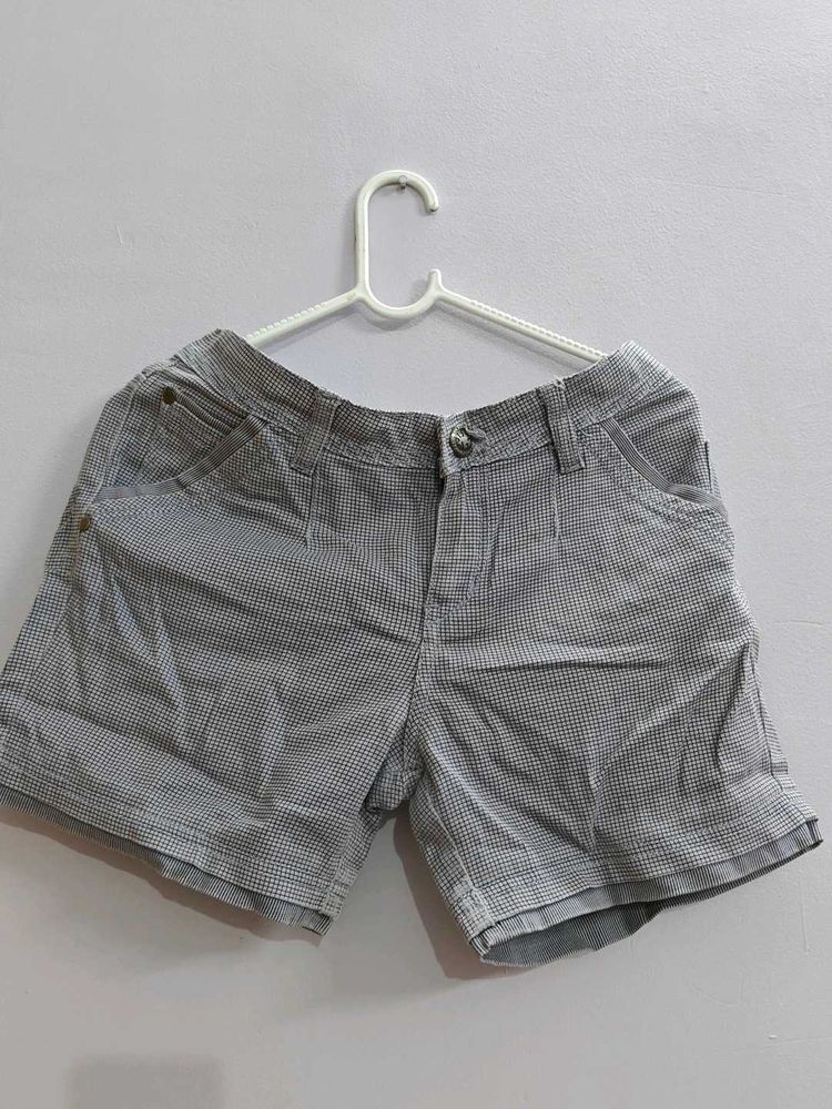 Casual Grey Shorts