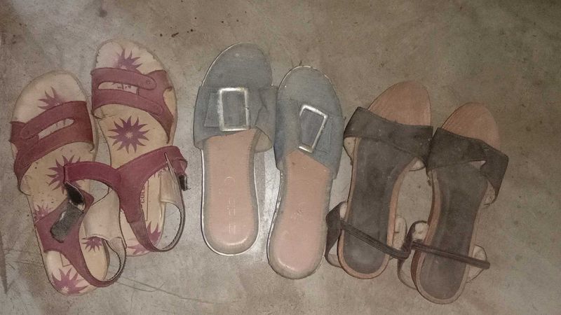 3Sandals - Flats &amp; Sandals combo
