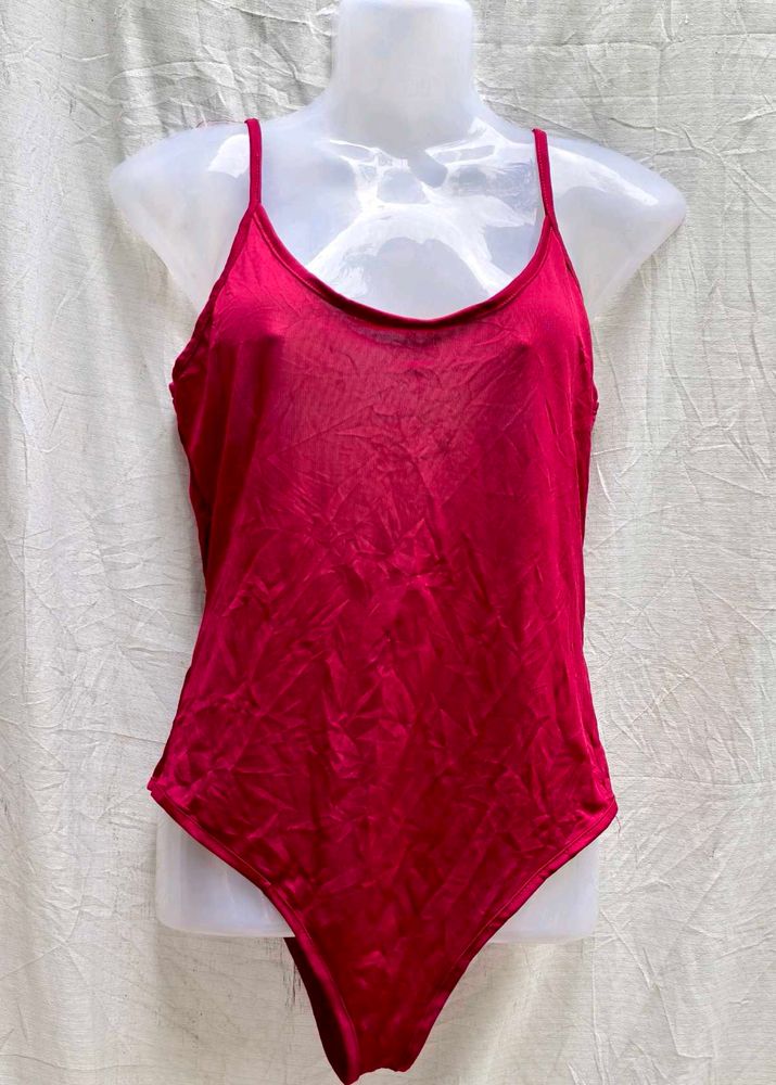 SEXIEST MAROON BODYSUIT