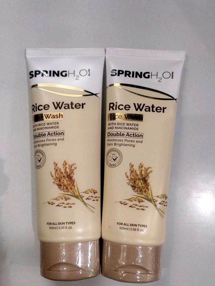 SpringH2O Rice Water Face Wash