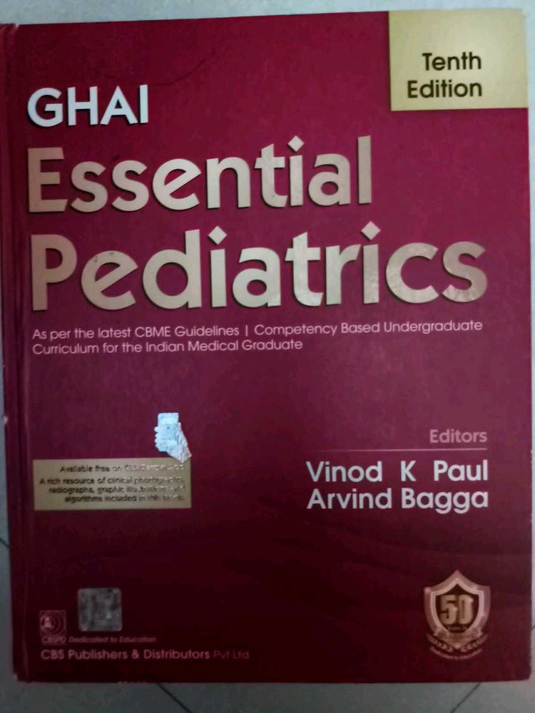 GHAI-10th edition Paediatrics