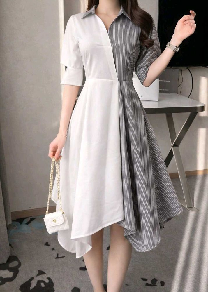 Korean Shirt Dress