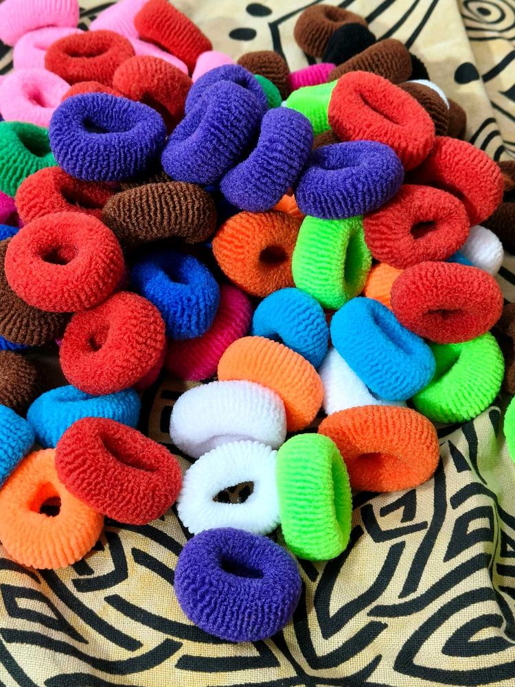 Set Of 50 Pc Different Colours Rubber Band