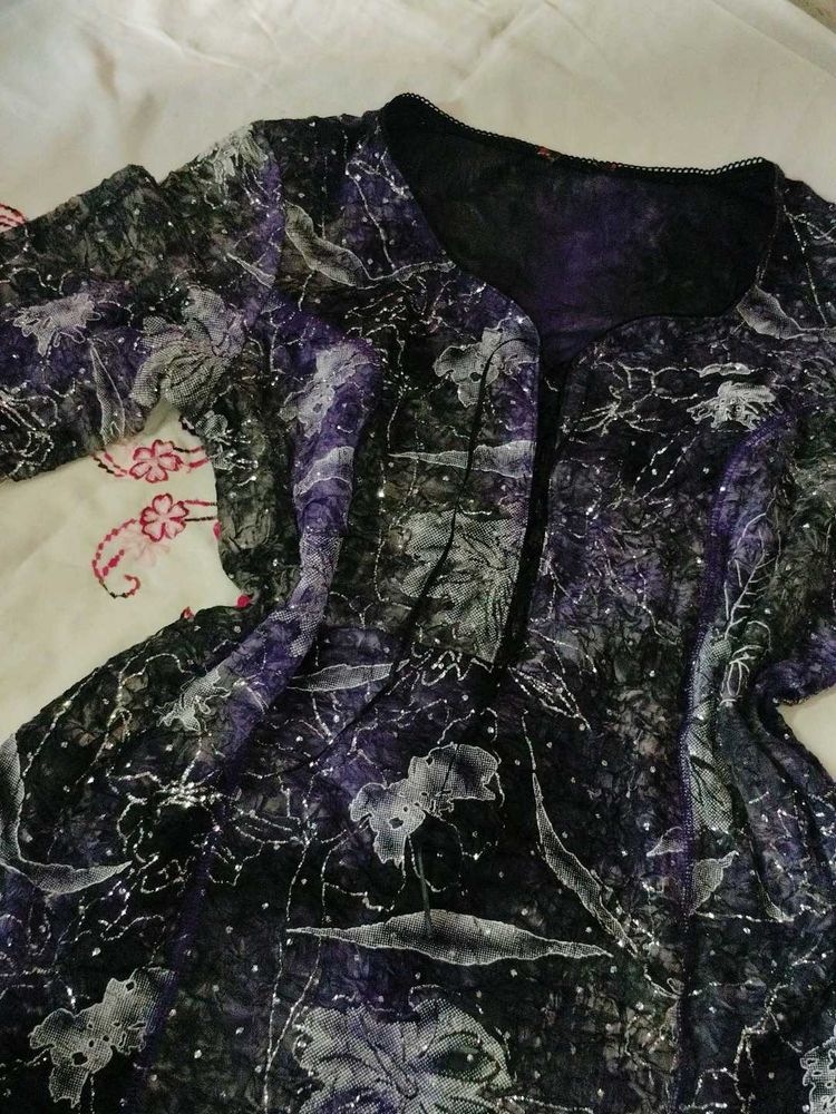 Elegant Floral Kurta