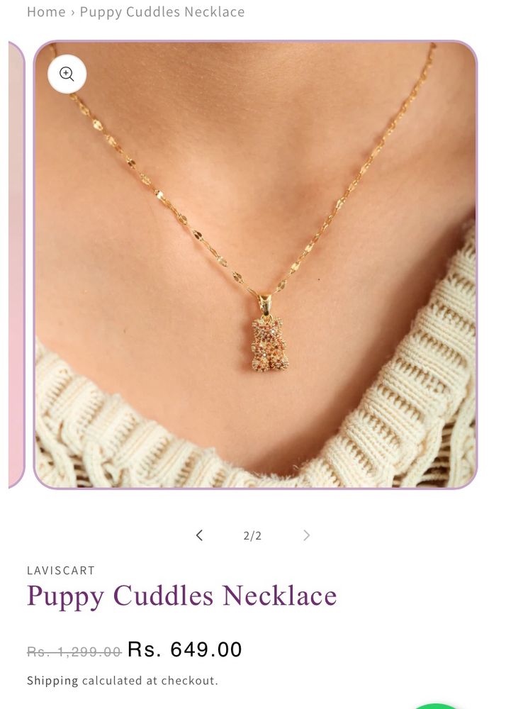 Teddy Anti-tarnish Chain