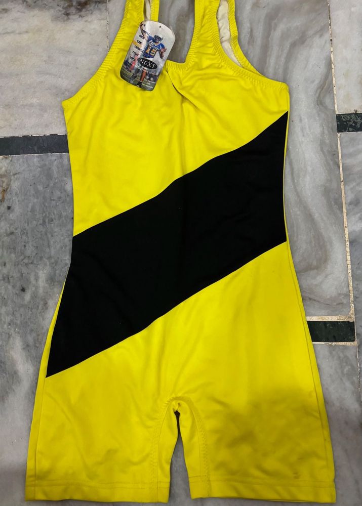 Yellow Swimsuit New with Tag