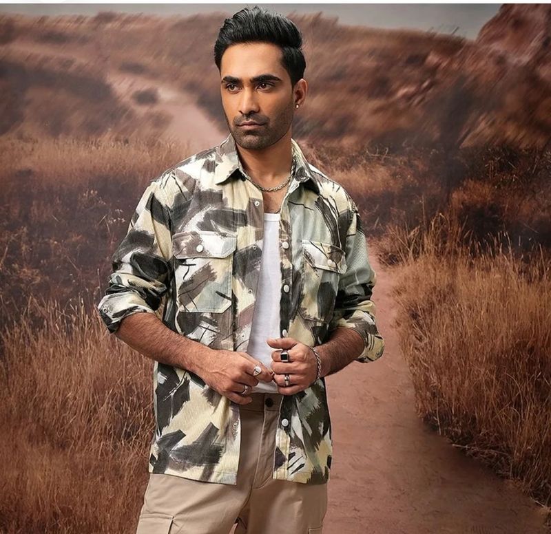 Trendy Patterned Casual Shirt