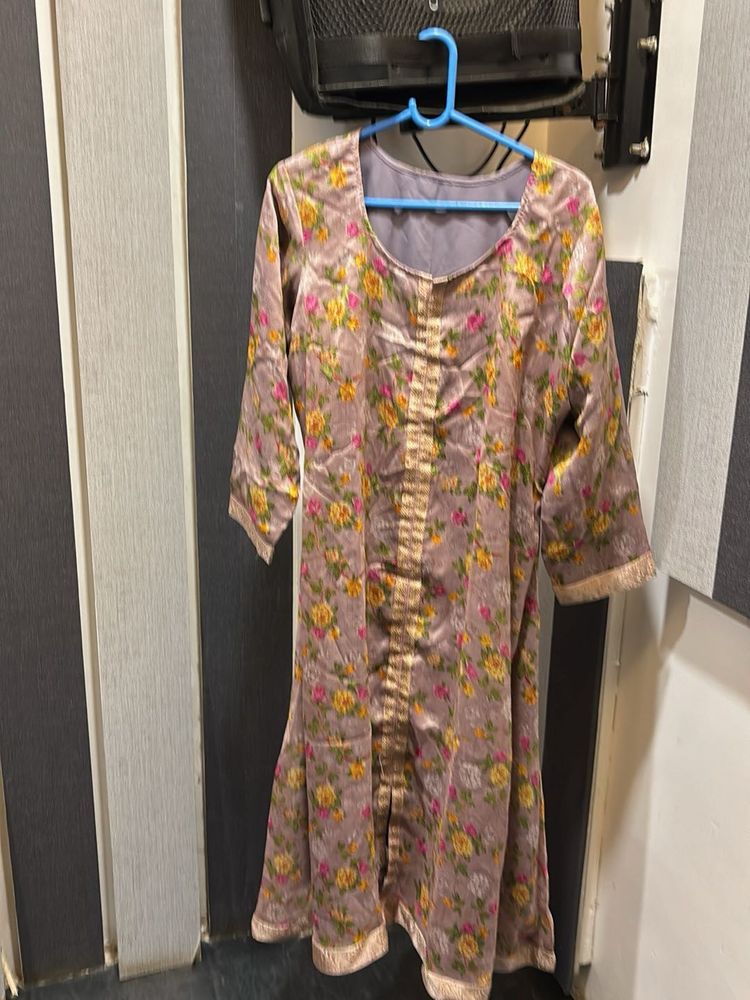 Floral Print Kurta