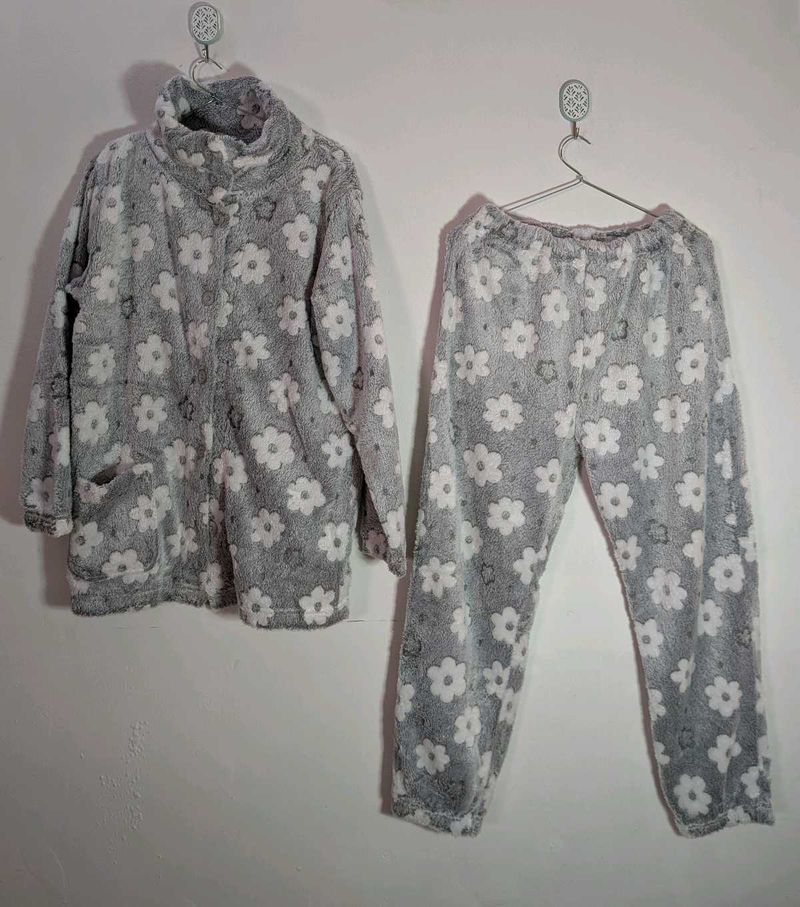 Cozy Floral Pajama Set