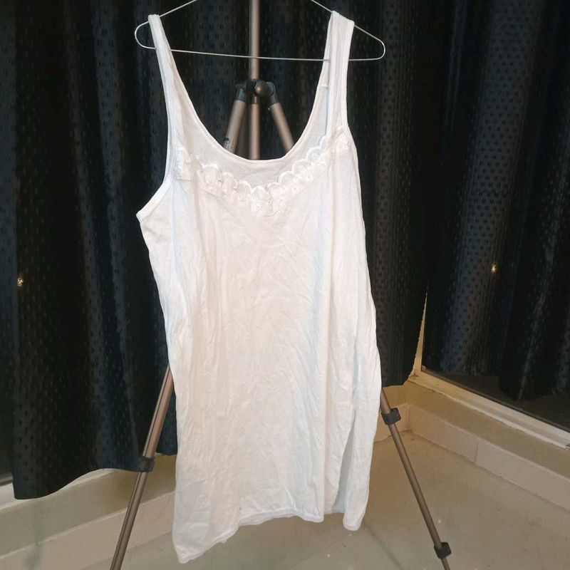 White Night Slip (Pure Cotton)