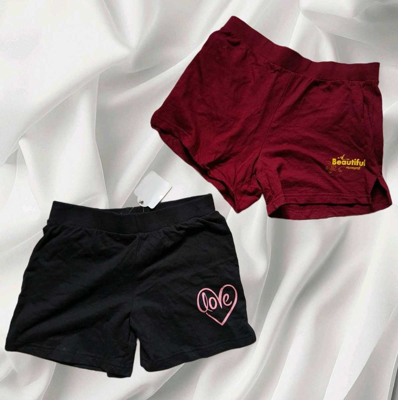 Comfy Shorts Bundle Combo Of Two
