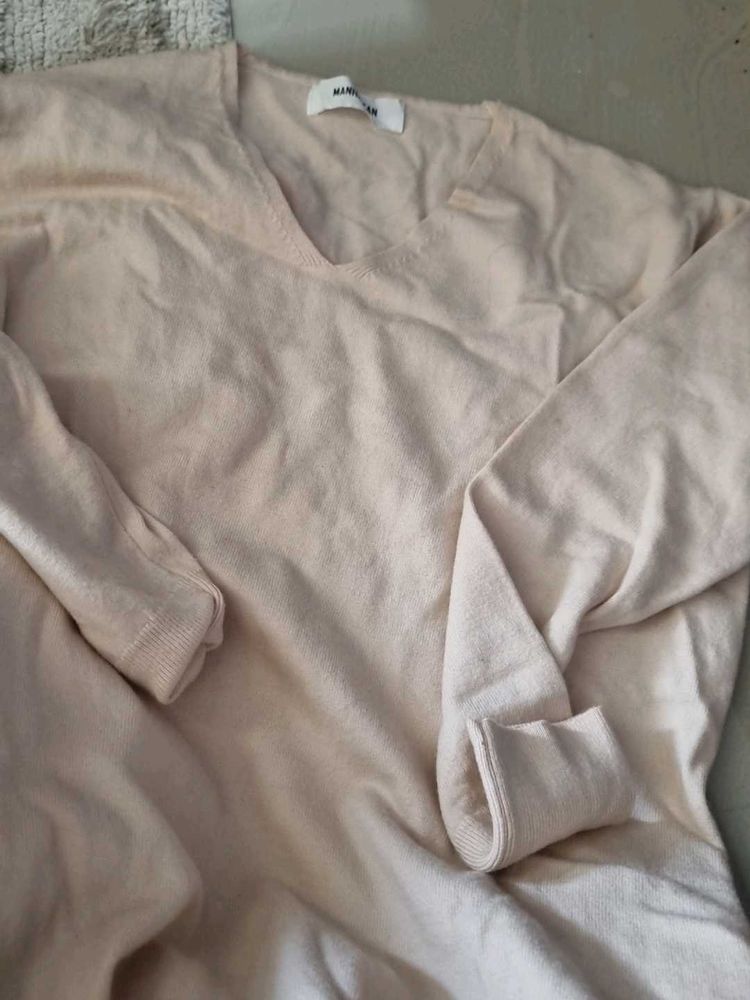 Elegant Knit Sweater one piece dress