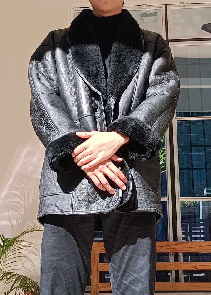 Sheep Leather Jacket Genuine