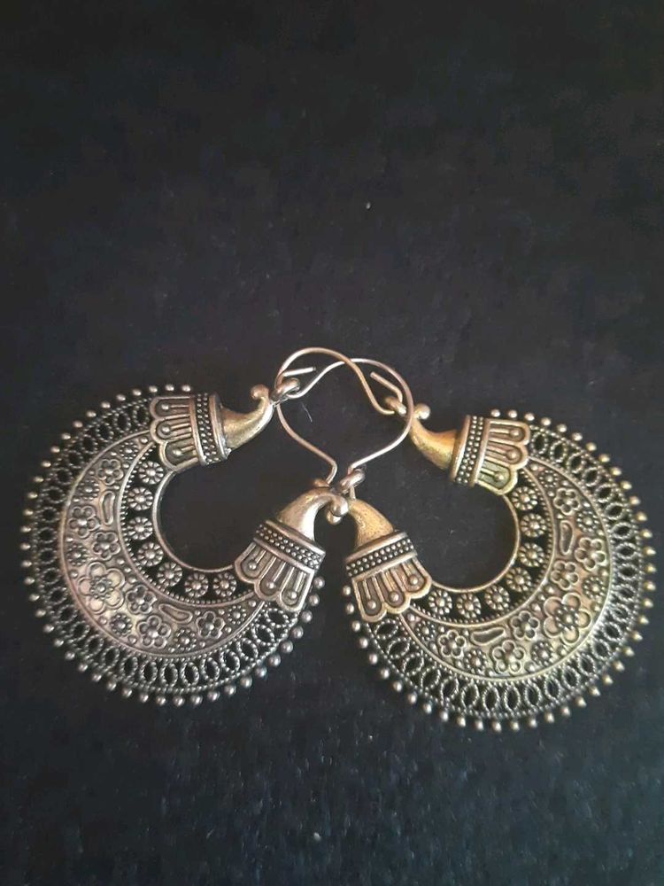 Boho Silver Earrings