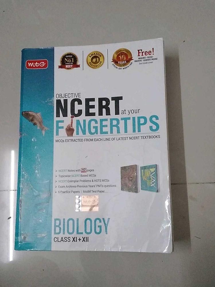 Objective NCERT Biology XI+XII By MtG